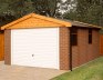 Brick Apex Concrete Garage 172