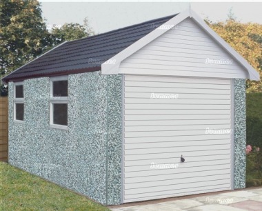 Spar Apex Concrete Garage 180