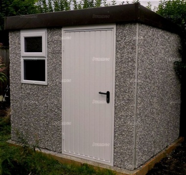 Spar Pent Concrete Shed 628