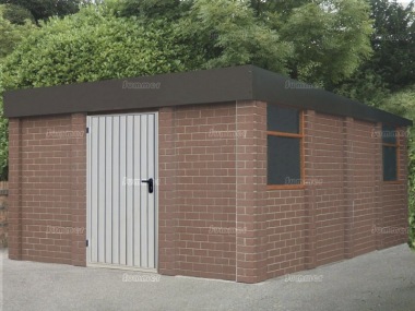 Brick Pent Concrete Workshop 622