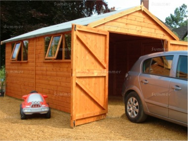 Wooden Garage 16